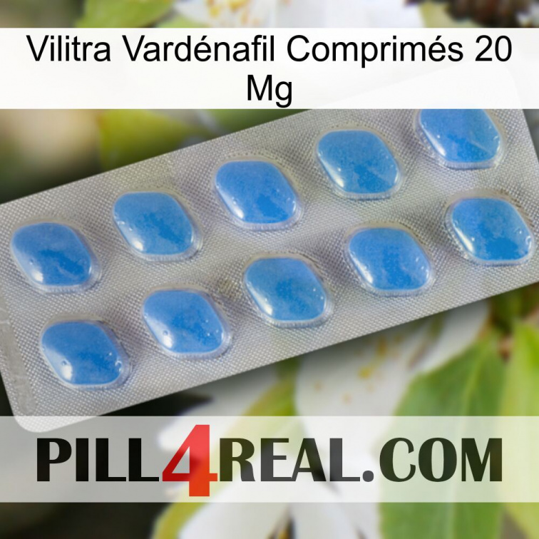 Vilitra Vardénafil Comprimés 20 Mg 22